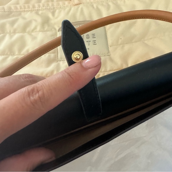 NEW DANSE LENTE Baguette two tone Bag - Picture 7 of 8